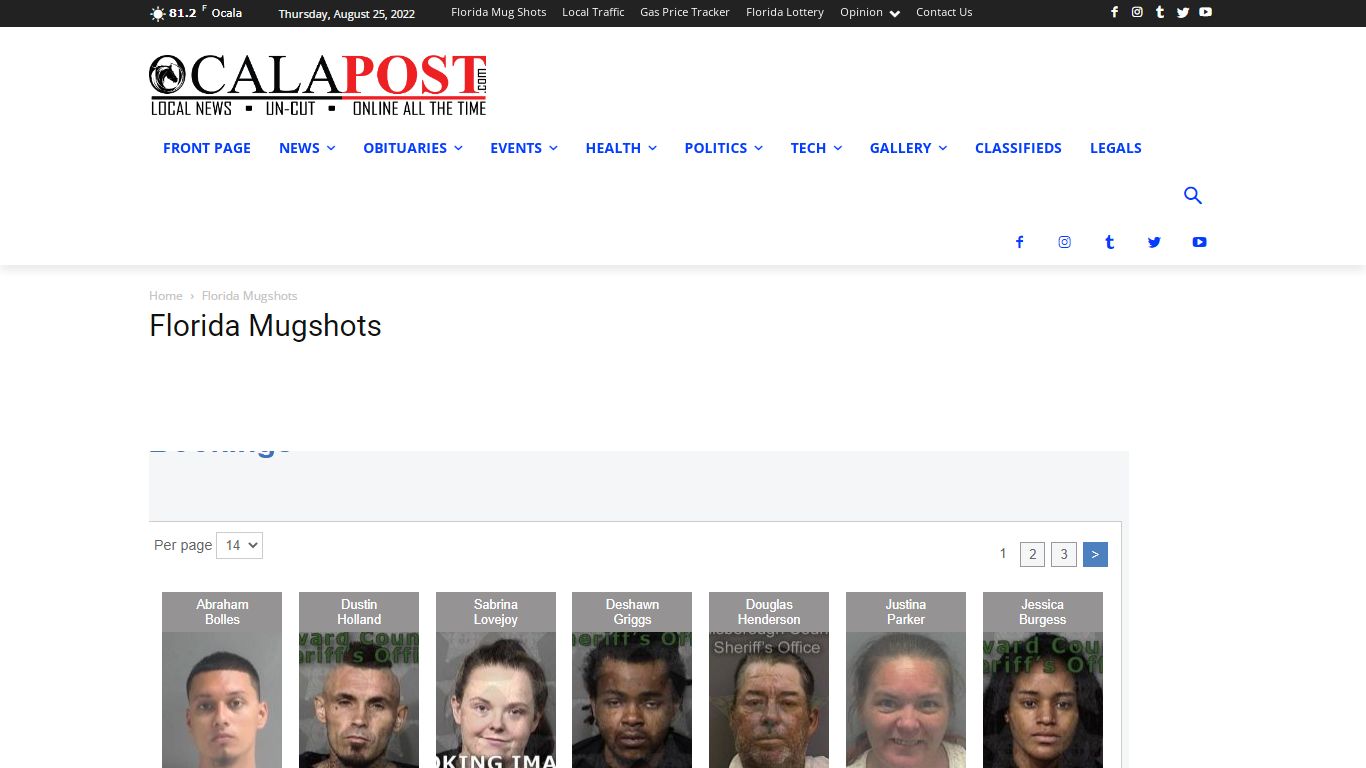 Ocala Post - Florida Mugshots